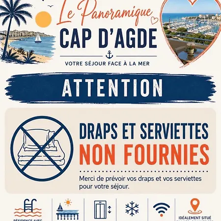 Le Panoramique Cap D’agde Agde